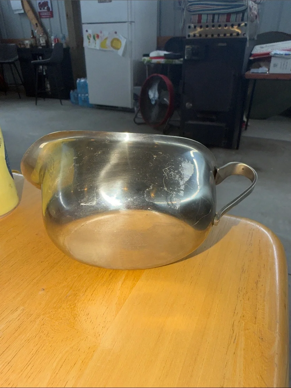Wallace Stainless Steel Gravy Sauce Boat